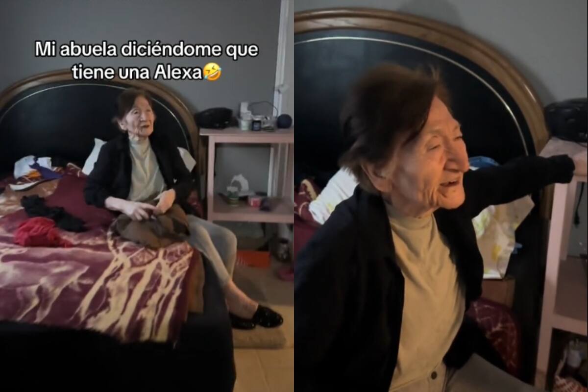 Abuela se vuelve viral por “regañar” a su Alexa: “¡cállate ya!” (VIDEO)