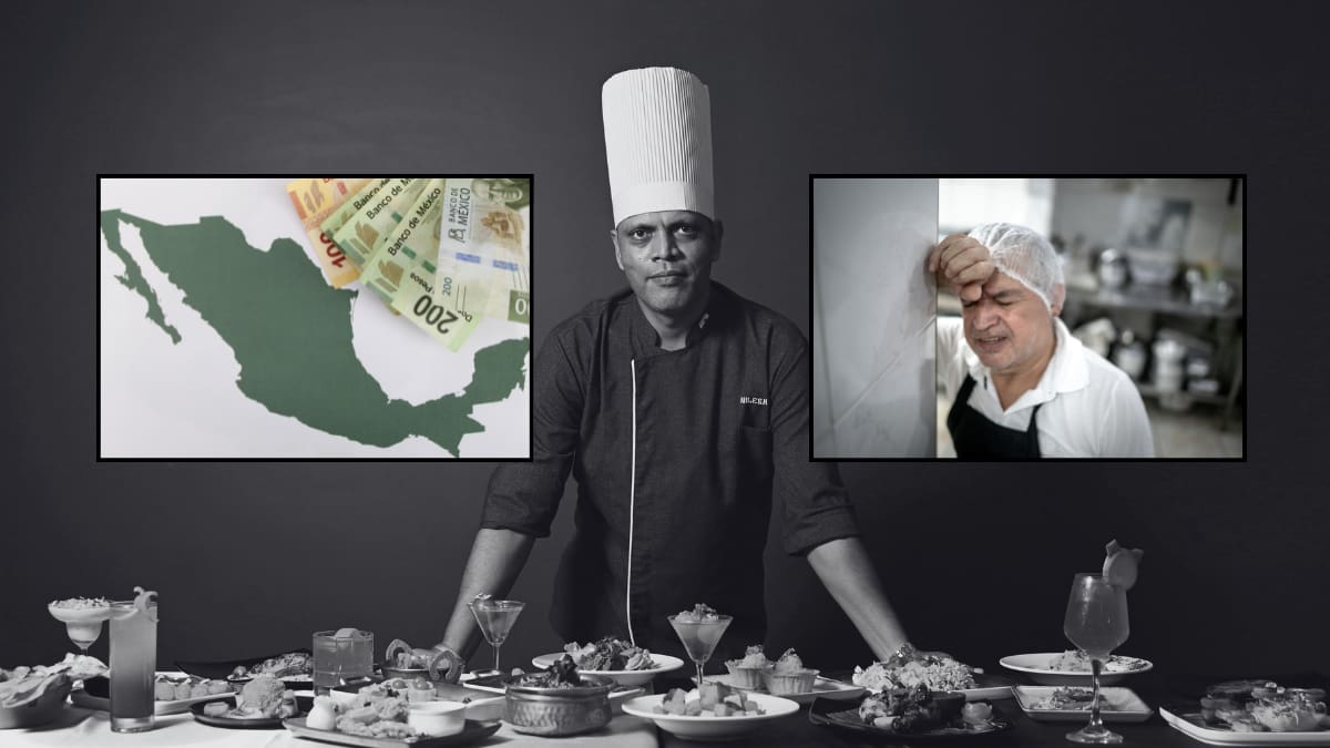 Chef y cocineros en México 2026 ganan menos de lo que imaginas y casi la mitad trabaja sin prestaciones, según Data México