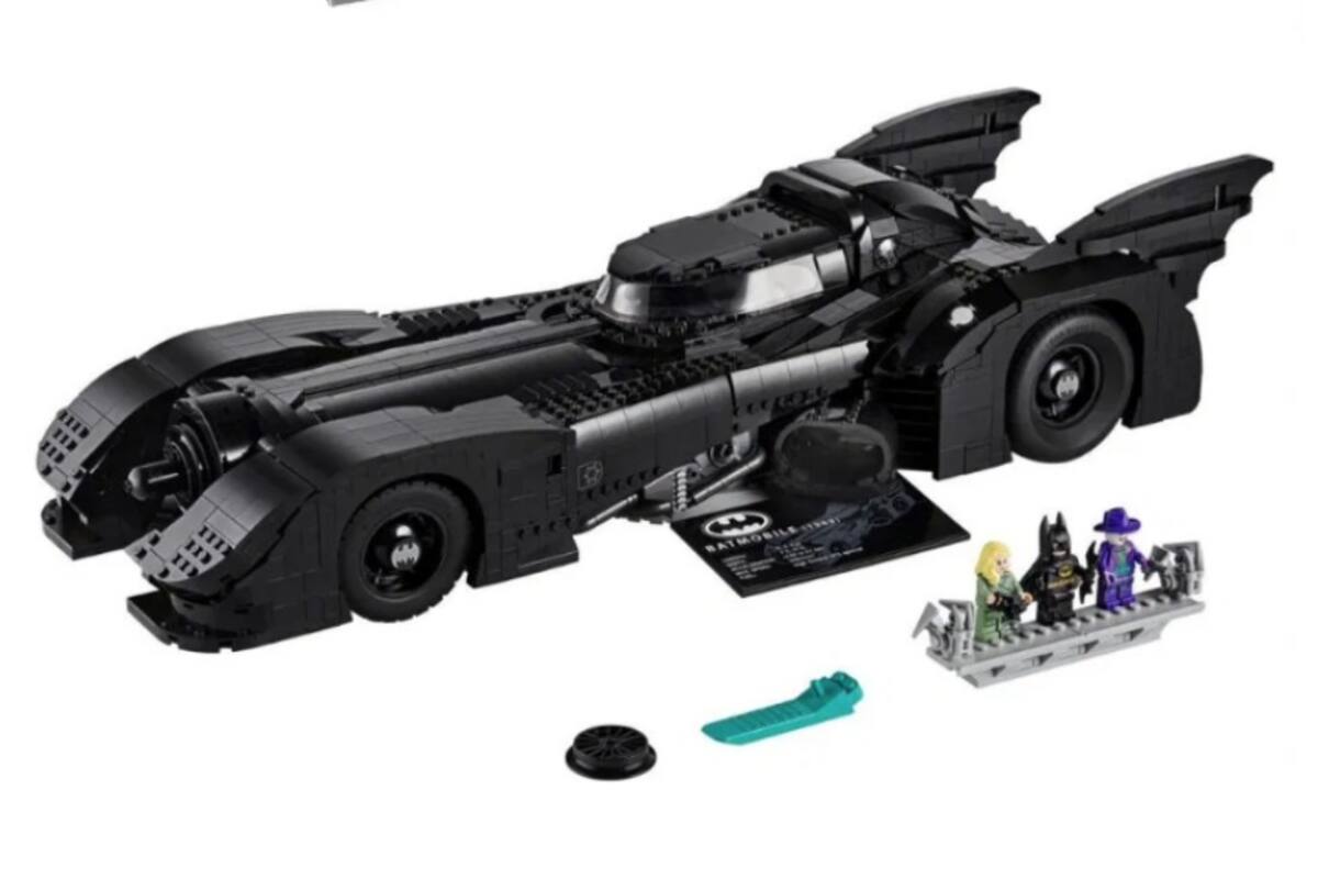 Lego lanza Batimóvil con 3 mil 300 piezas