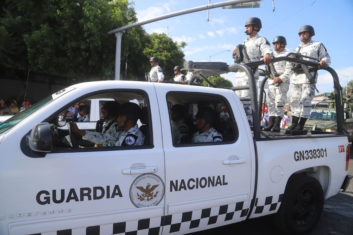 Sin percibirse acciones de la Guardia Nacional