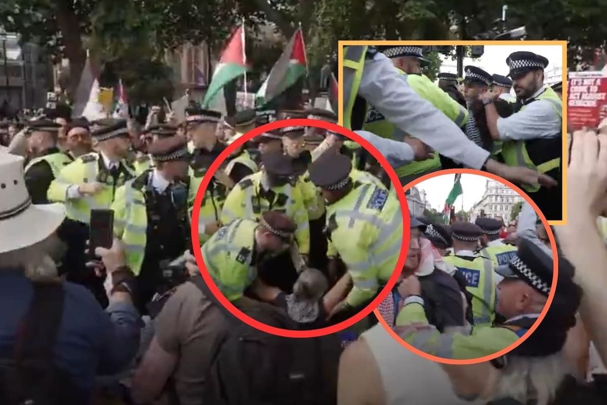 Más de 890 detenciones tras operativo policial en protesta por ONG “Palestine Action” en Londres