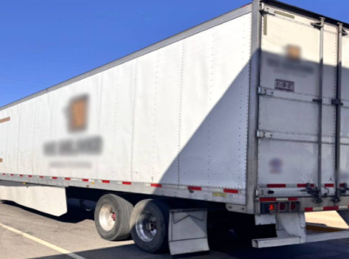 La detención ocurrió en el kilómetro 179.2 de la carretera federal 2, tramo Sonoyta–San Luis Río Colorado. Foto: Cortesía
