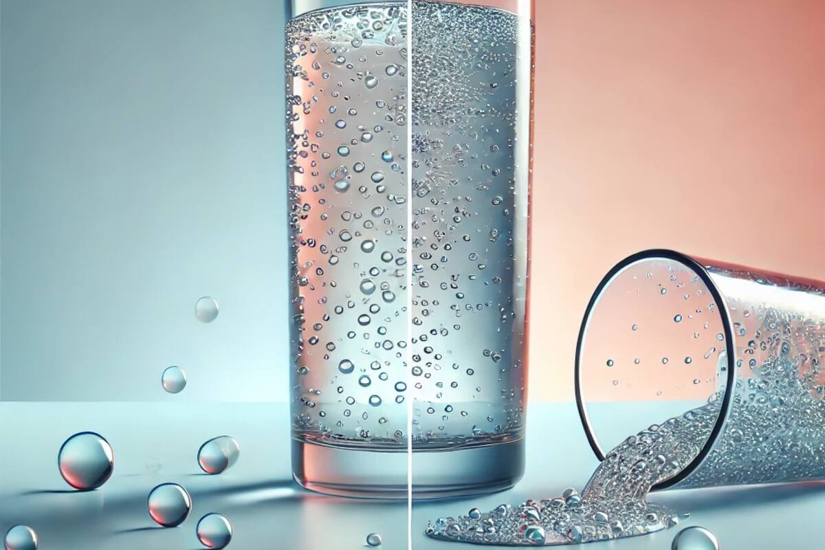 Los beneficios y riesgos de beber agua con gas según un estudio reciente