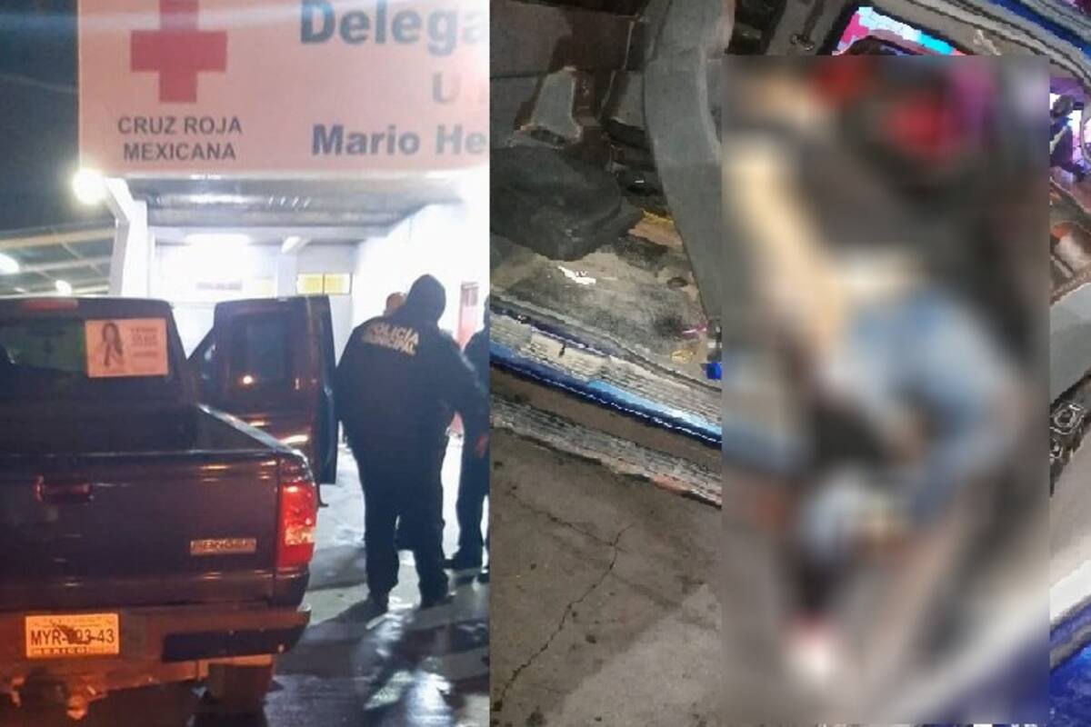 Llega baleado a la Cruz Roja, muere en el lugar