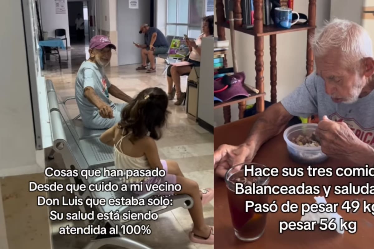 “Ahora tiene mejor calidad de vida”: Mujer cuenta cómo cuida a su vecino abandonado de la tercera edad y conmueve a todos