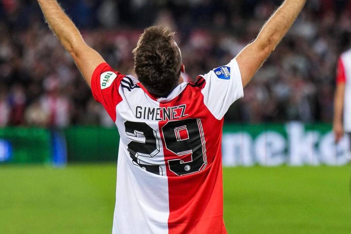 Santiago Giménez anota su primer gol como futbolista de Feyenoord y da asistencia (VIDEO)