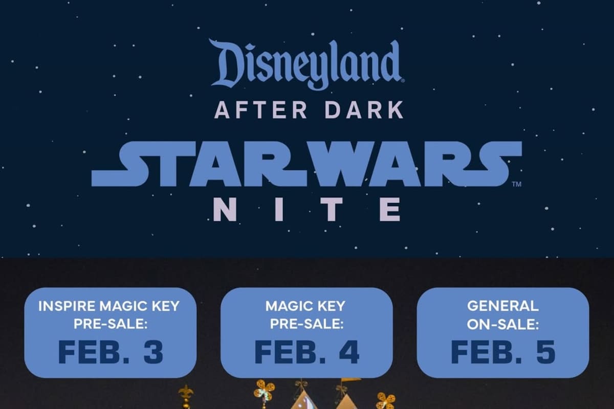Star Wars Nights regresa la Disneyland Resort
