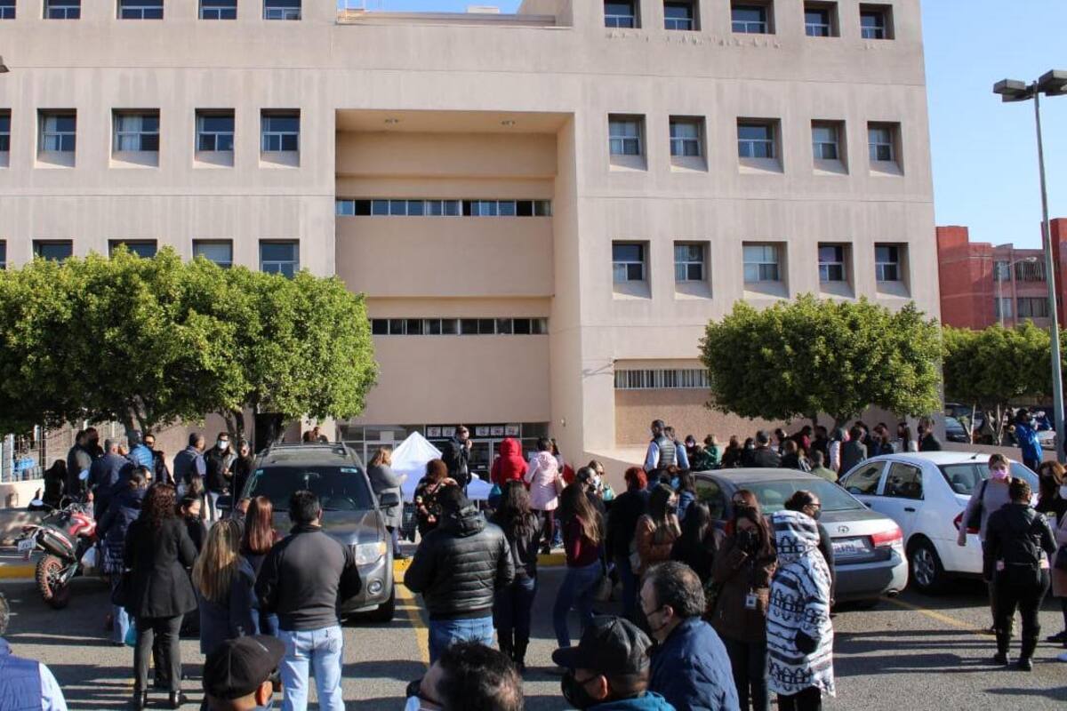 Protestan sindicalizados del Poder Judicial por presunta violación de sus derechos laborales