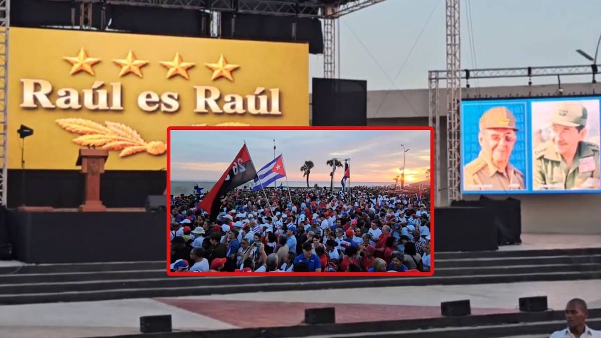 “Raúl es Raúl”: Seguidores del expresidente de Cuba se concentran frente a la embajada de EEUU en La Habana y que sus autoridades han sido amenazados por EEUU para tomar el control