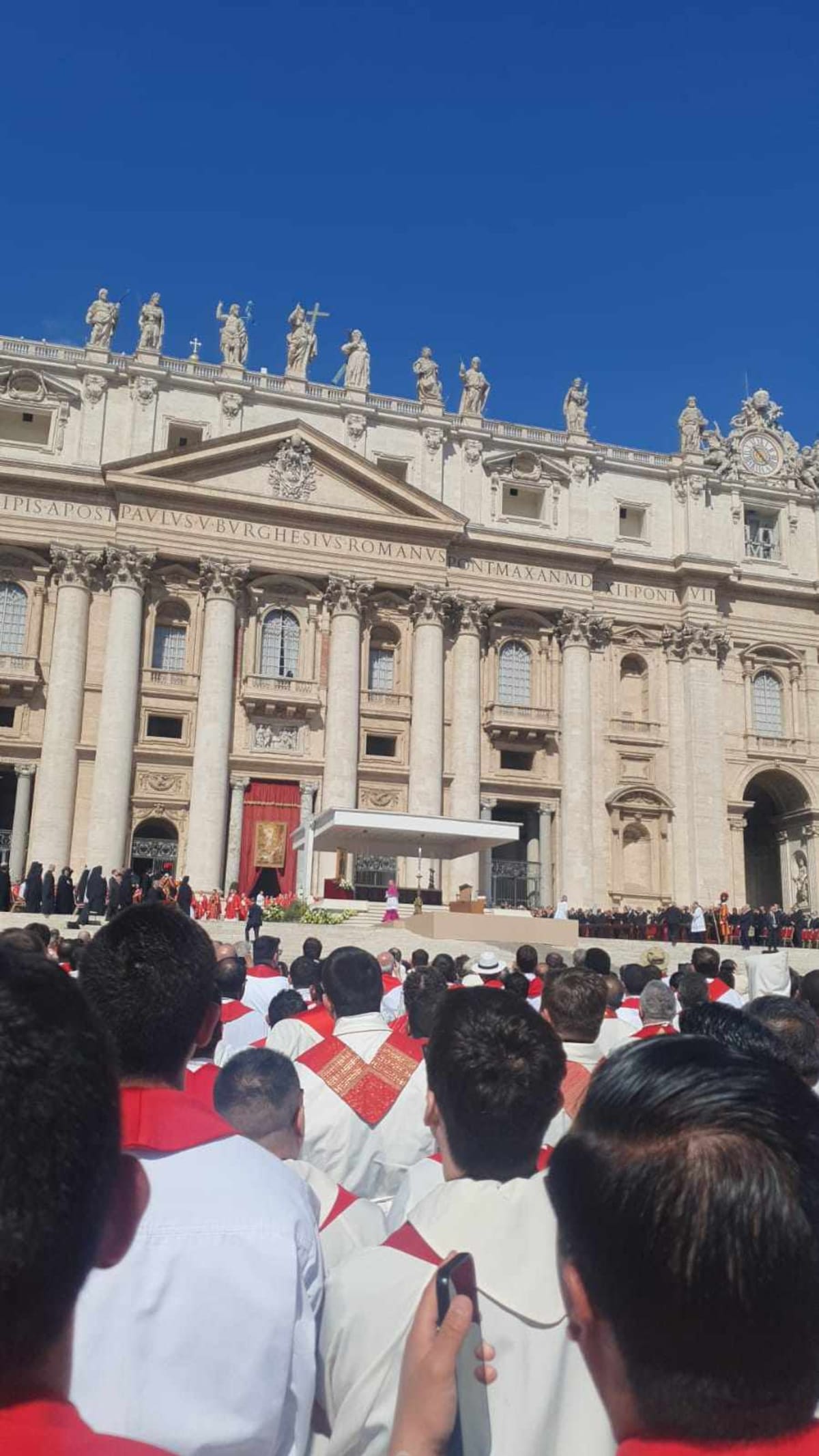 Relató la emotividad del evento, la organización y la diversidad de la Iglesia representada. Foto: cortesía