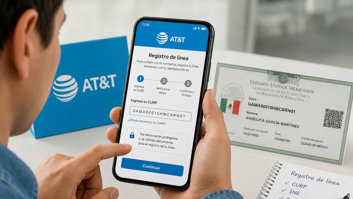 AT&T confirma que el 82% de sus usuarios de prepago no han vinculado su línea y millones de usuarios podrían perder servicio celular desde el 30 de junio en México