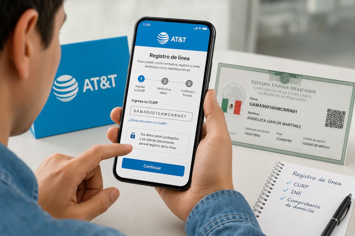 AT&T confirma que el 82% de sus usuarios de prepago no han vinculado su línea y millones de usuarios podrían perder servicio celular desde el 30 de junio en México