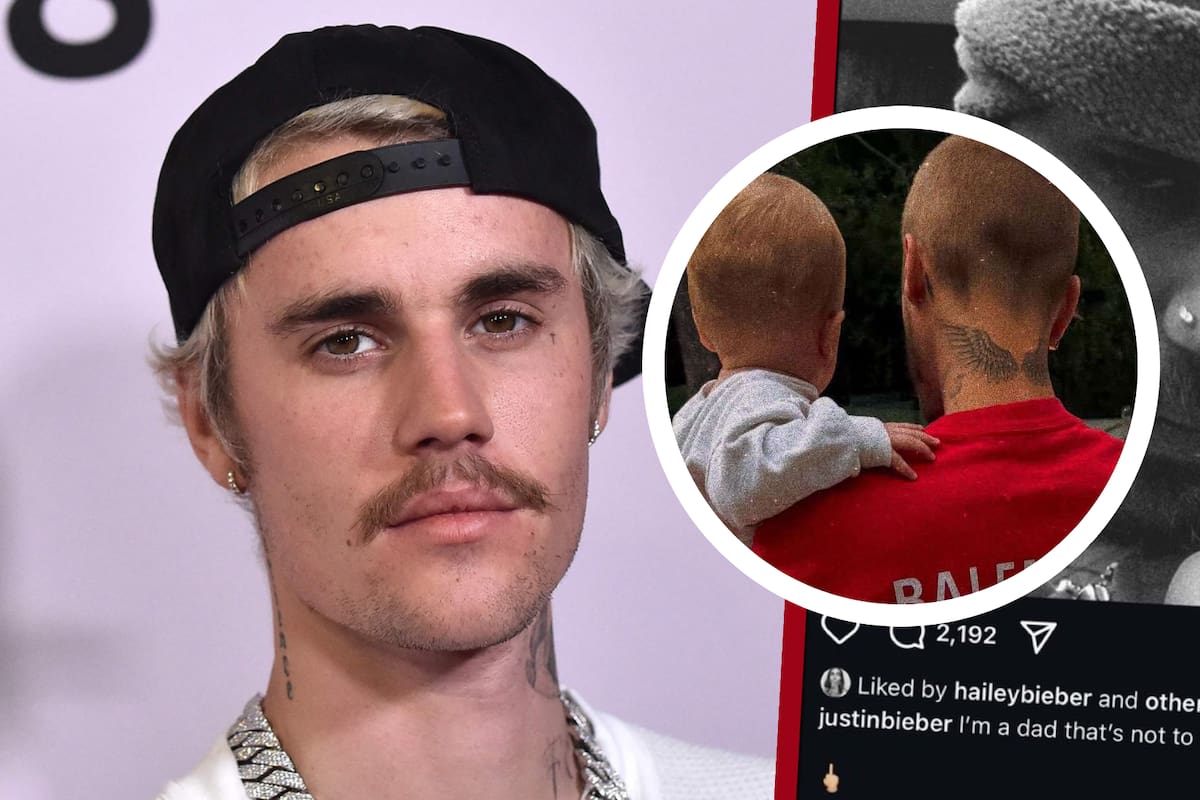 Justin Bieber advierte: “Papá no se deja molestar” durante el Día del Padre