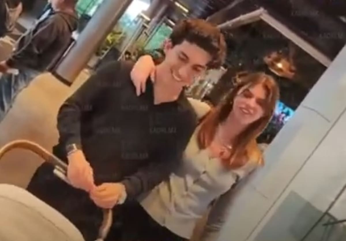 Valentina Gilabert es captada junto al ex de Marianne Gonzaga / Captura Youtube @KadriPaparazzi