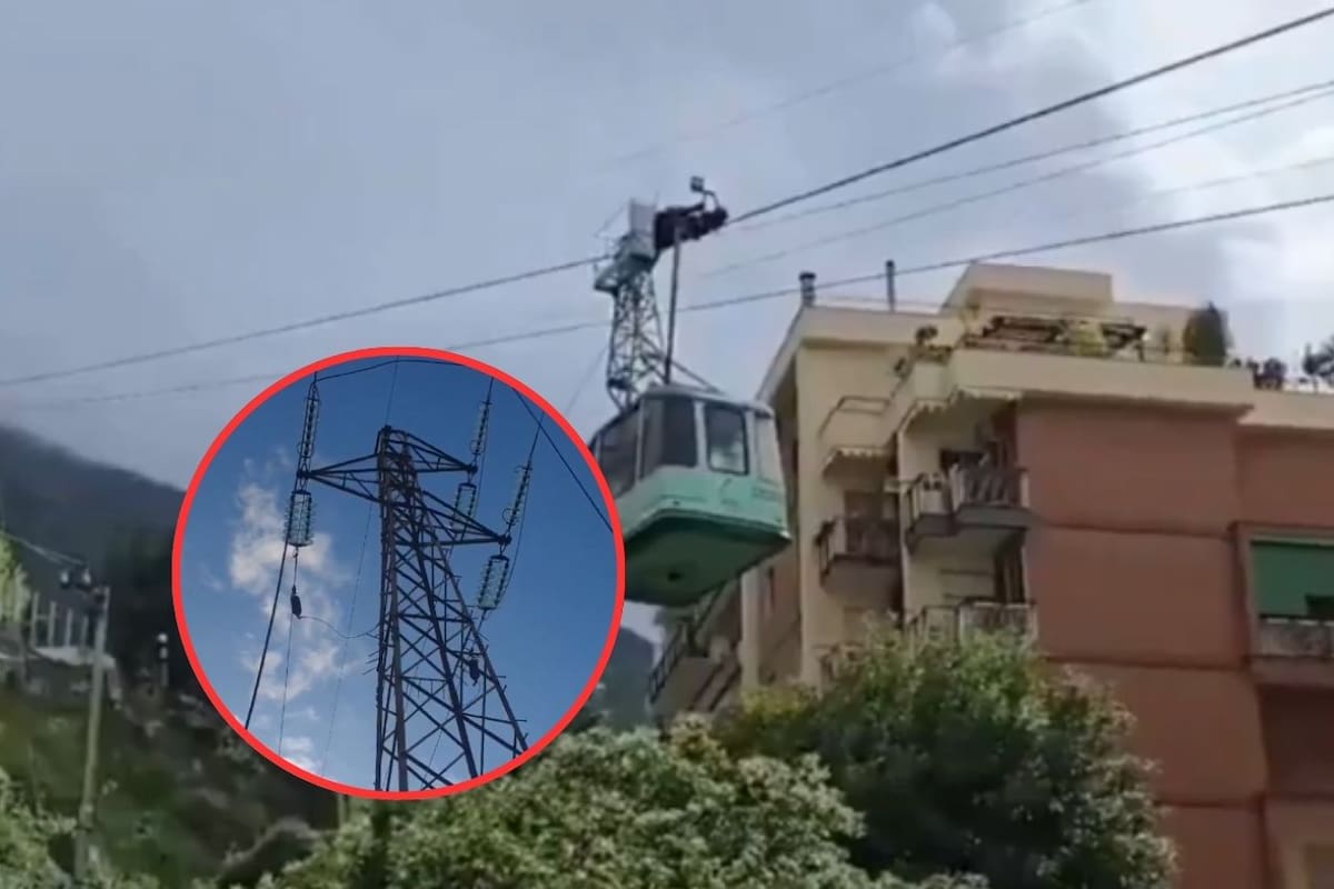 Cae teleférico en el sur de Italia dejando a cuatro muertos y un herido de gravedad