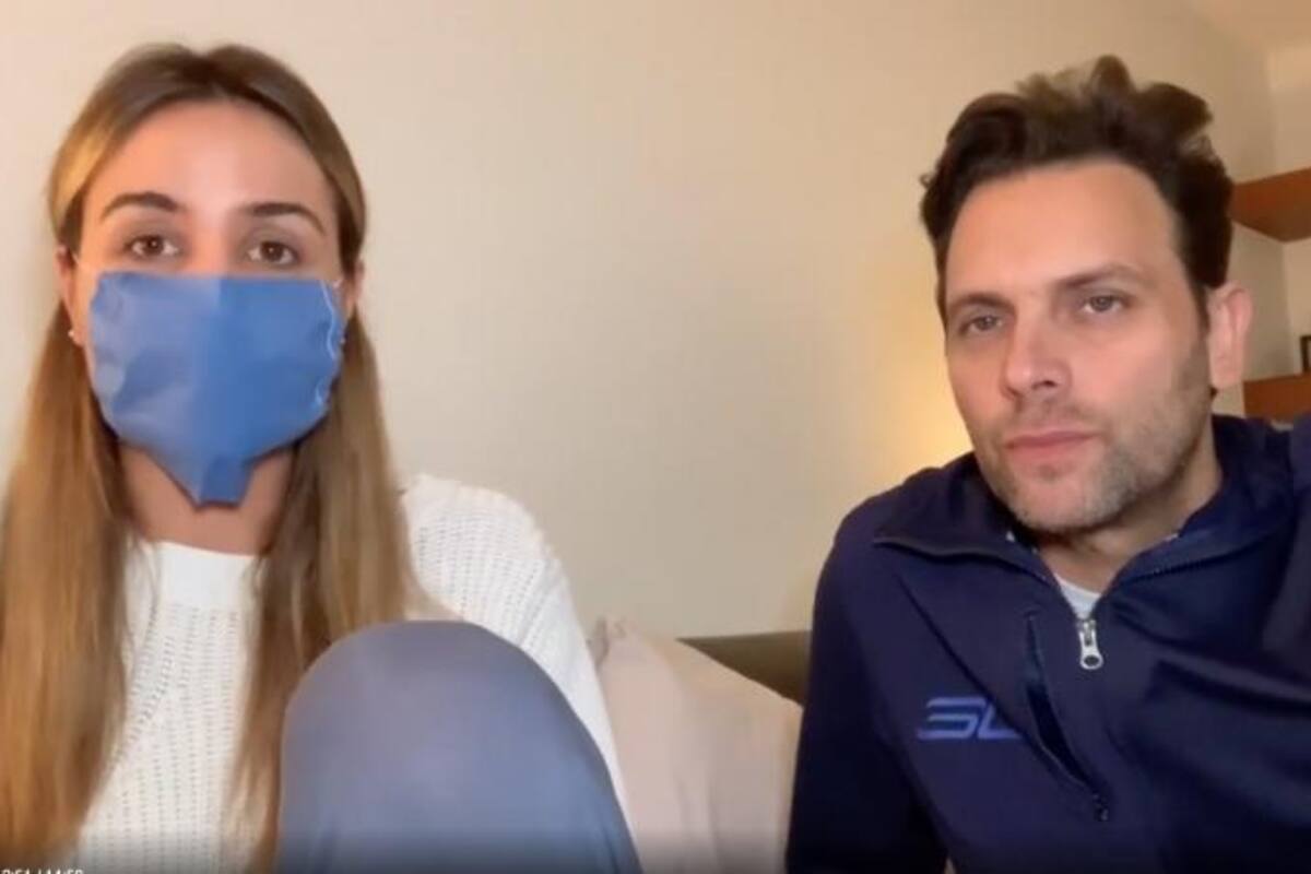 'Pato' Borghetti da positivo a coronavirus como su pareja Odalys Ramírez