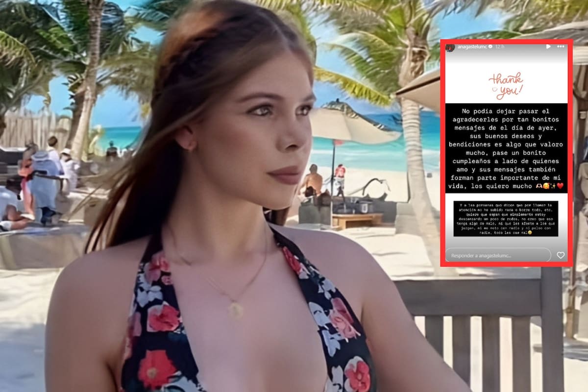 Ana Gastélum reaparece y explica por qué borró sus fotos y se alejó de redes sociales