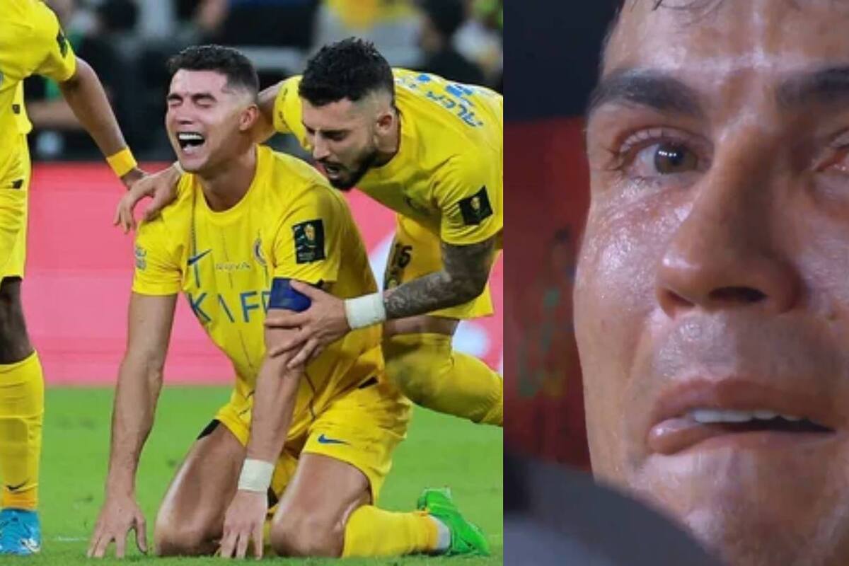 VIDEO: Cristiano Ronaldo lloró inconsolable tras perder la final con el Al-Nassr