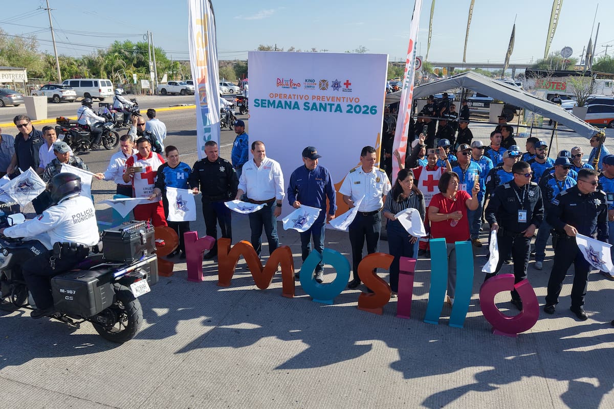 Arranca operativo de Semana Santa en Hermosillo con vigilancia en carreteras y playas