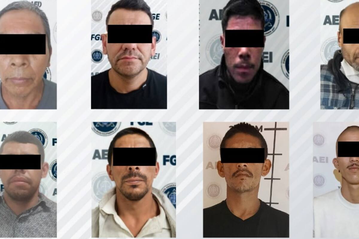 Capturan a 8 buscados por robos
