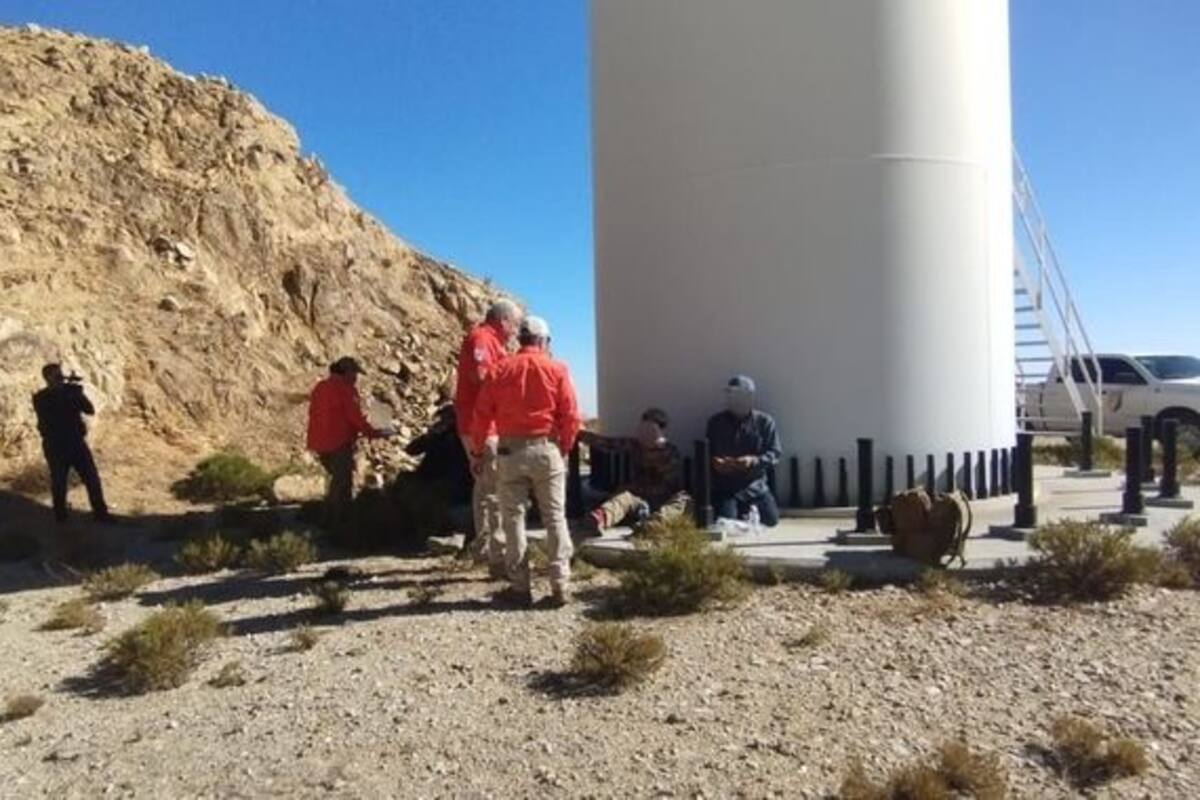 Rescatan a migrantes en zona desértica de Tecate; intentaban cruzar a EU