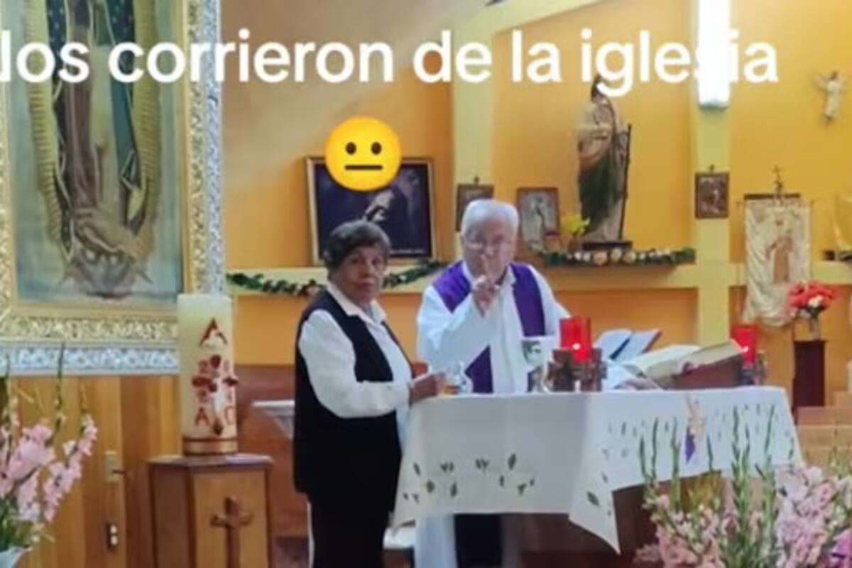 Viral en TikTok: Sacerdote expulsa a mamá con bebé durante misa en México