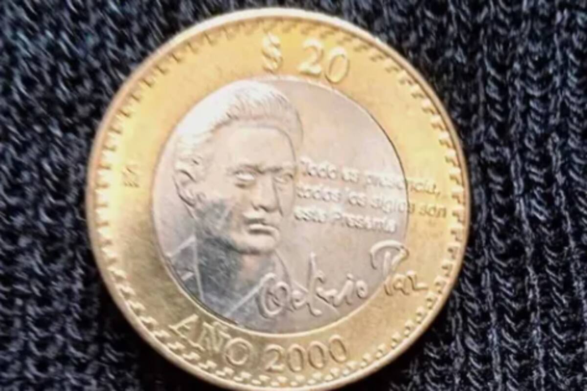 Moneda conmemorativa de Octavio Paz se oferta en internet hasta en 35 mil pesos