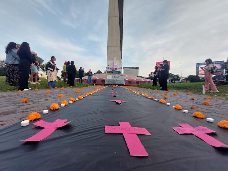 Recuerdan a víctimas de feminicidio en México