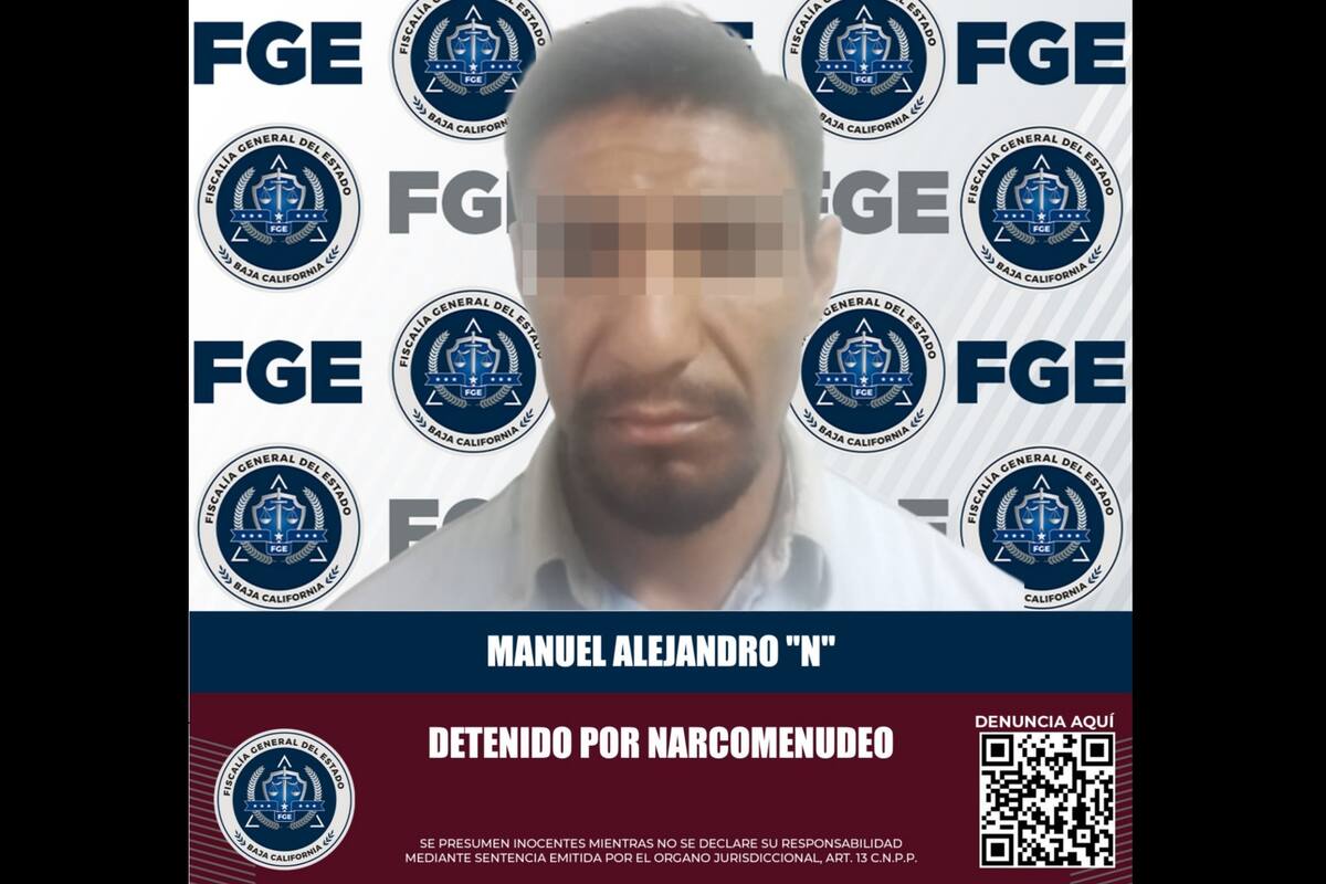 Detienen a hombre con metanfetamina tras cateo en la colonia Hidalgo