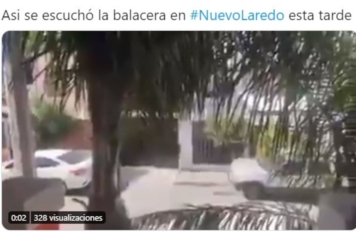VIDEO: Registran fuerte balacera en Tamaulipas entre SEDENA y CDN