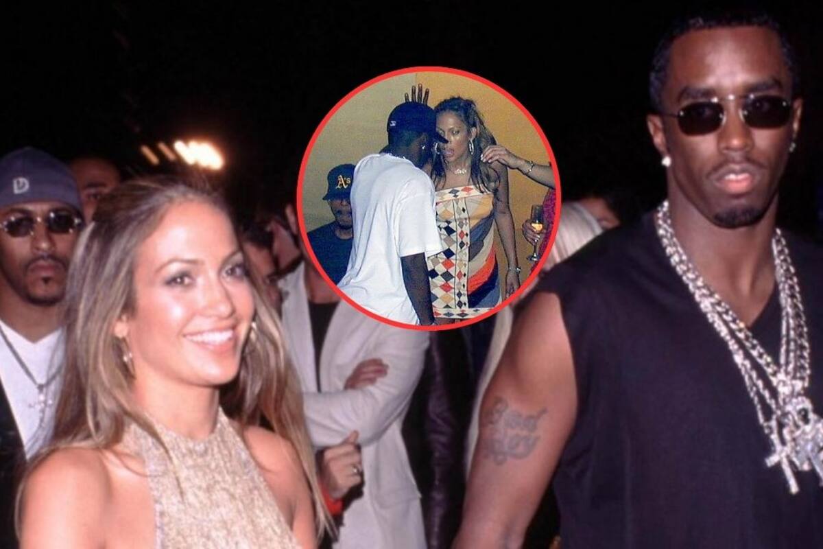 Revelan fotos de Jennifer Lopez con “Diddy” la noche en la que habría sucedido el abuso a una menor de edad