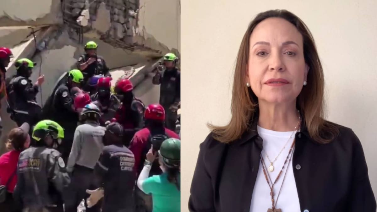 “El régimen cerró el espacio aéreo de nuestro país para intentar impedírmelo”: María Corina Machado denunció bloqueo para regresar a Venezuela, luego de llegar a Panamá tras los terremotos y pide coordinar ayuda ciudadana