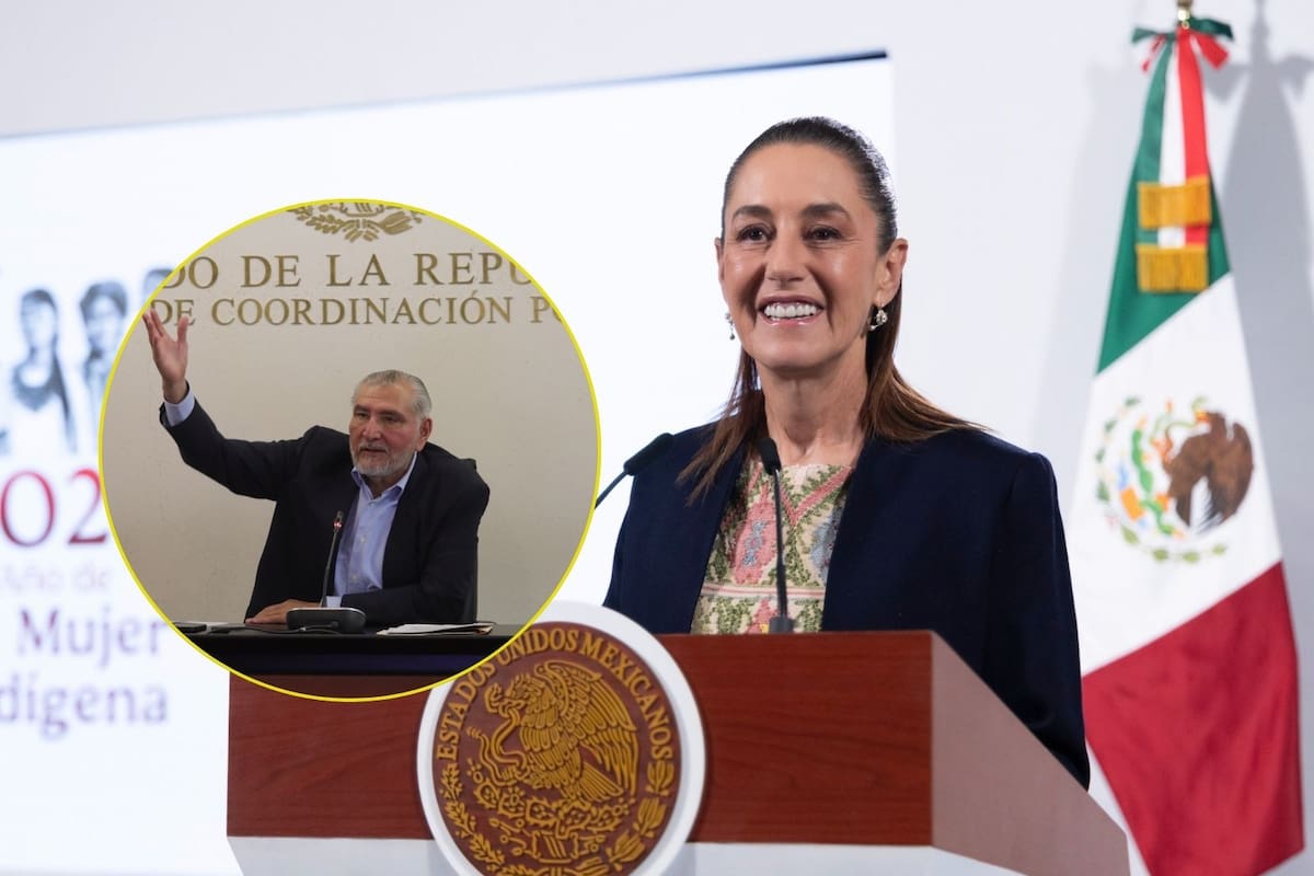 Sheinbaum descarta “fuego amigo” en contra de Adán Augusto ante acusaciones