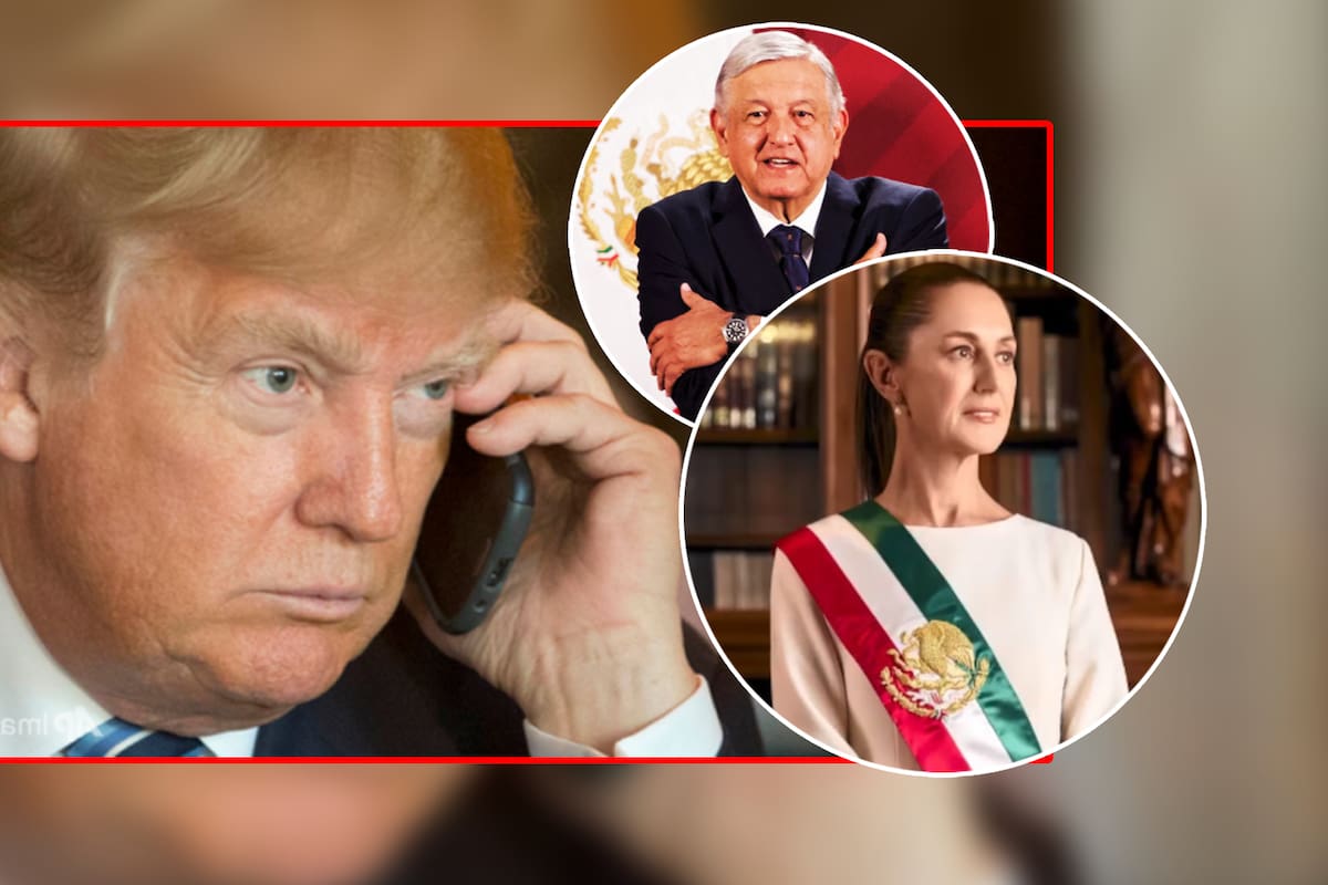 Trump le dice “nos vemos” a Sheinbaum en llamada y deja mensaje para AMLO