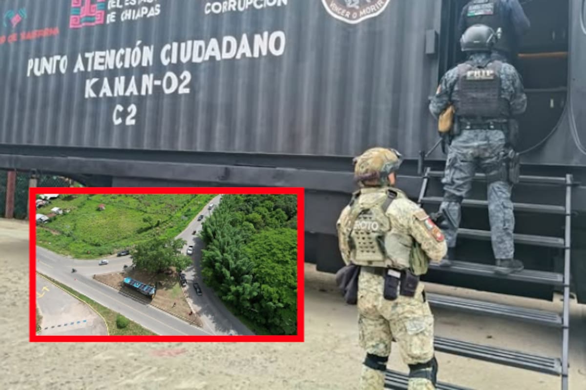 Refuerzan seguridad en la frontera con Guatemala con el Operativo Escudo Fronterizo Comalapa