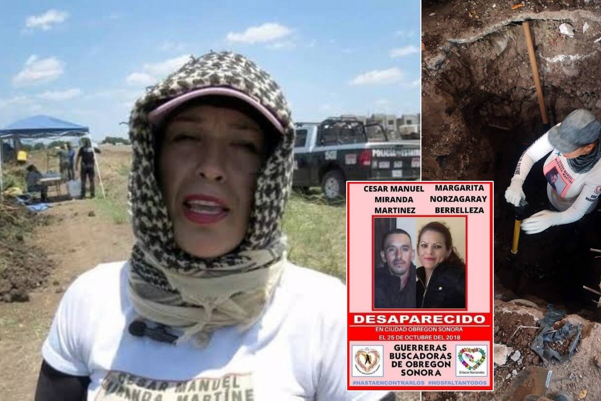 Pone “pausa” a su labor líder de las Guerreras Buscadoras de Cajeme
