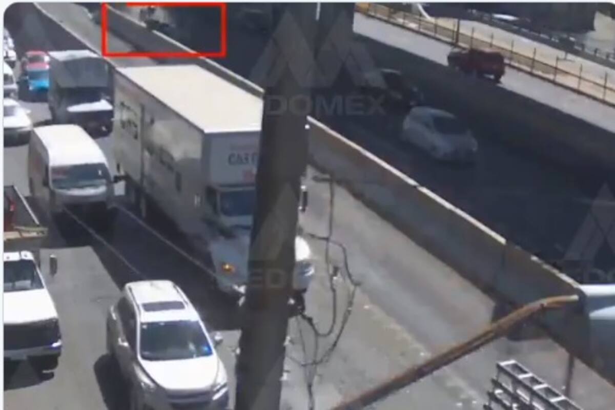 VIDEO: Otro accidente de tránsito se registró en el tramo de Periférico en CDMX en menos de 24 horas