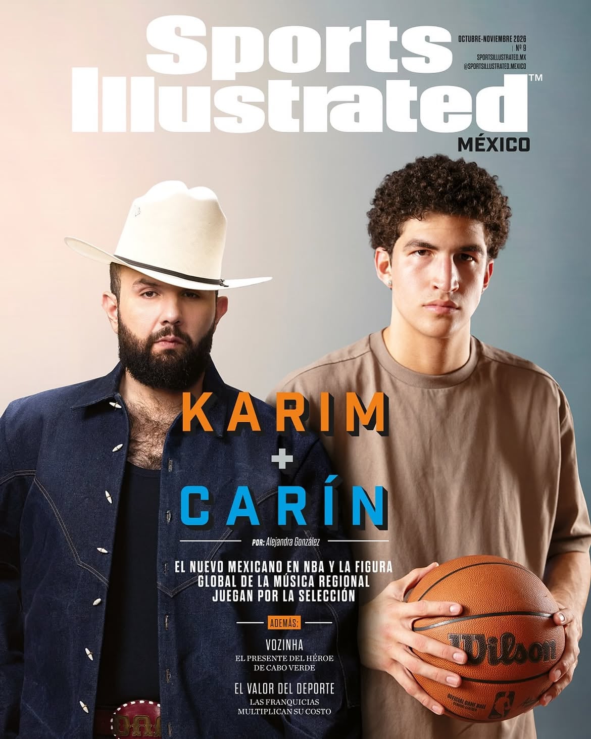 Portada de Sports Illustrated México de octubre-noviembre del 2026. (Foto: IG @sportsillustrated.mexico)
