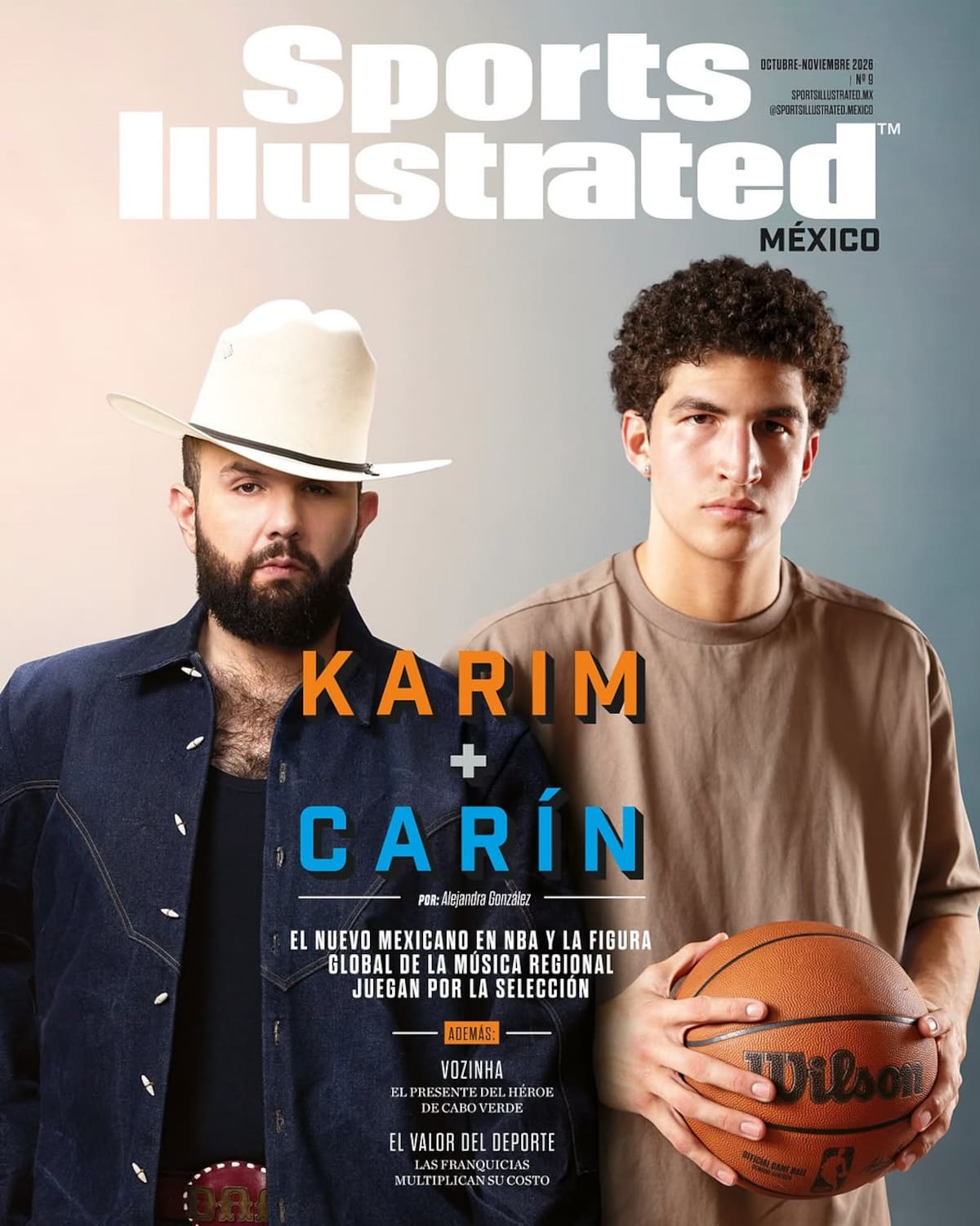 Portada de Sports Illustrated México de octubre-noviembre del 2026. (Foto: IG @sportsillustrated.mexico)