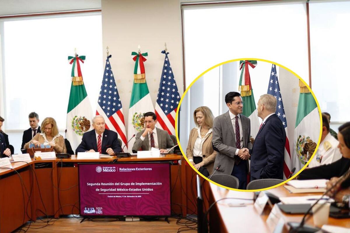 México y EEUU sostuvieron reunión para evaluar la cooperación en seguridad y aplicación de la ley durante reunión oficial en el país