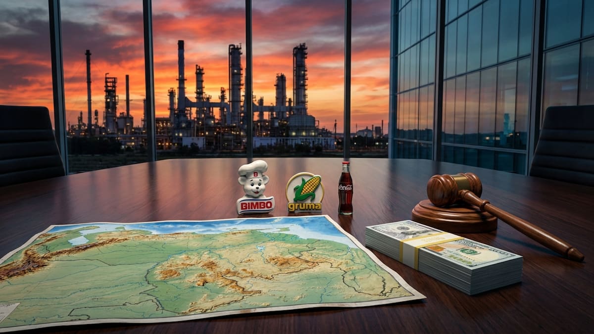 Tras décadas de resistencia y expropiaciones, las cúpulas empresariales de México evalúan si las condiciones de seguridad jurídica permitirán el regreso de sus inversiones a suelo venezolano. (Gemini)