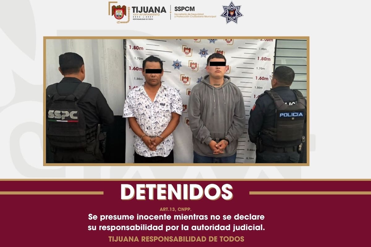 Detienen a dos hombres en posesión de droga