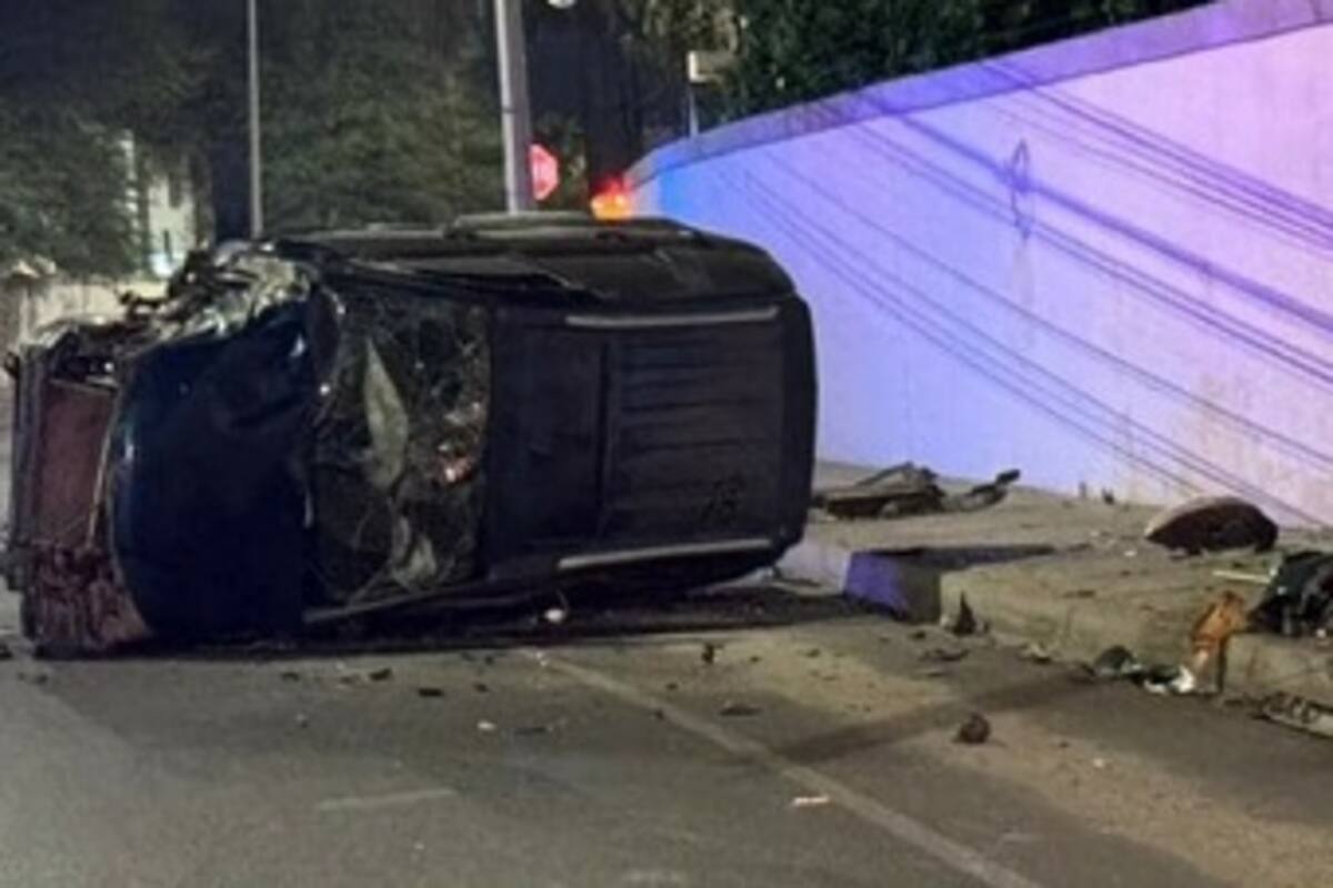 Pierde el control de su vehículo, choca y huye de la zona en el fraccionamiento Barcelona