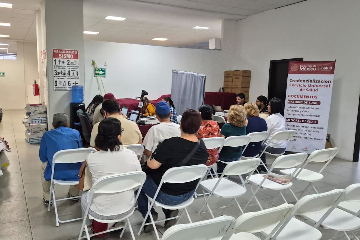 Atienden a 700 personas al día para credencial del Servicio Universal de Salud en Mexicali