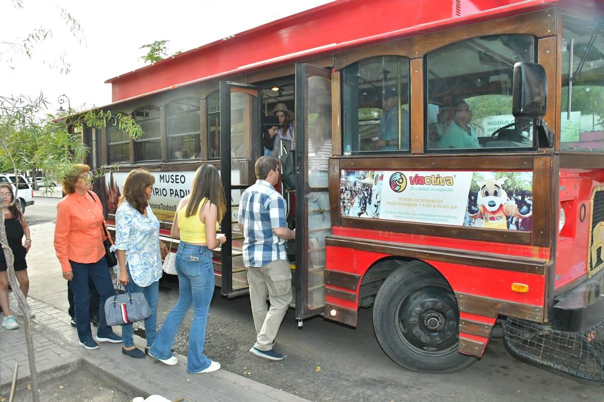 Hermosillo: Trolebús ofrece dos rutas en mayo