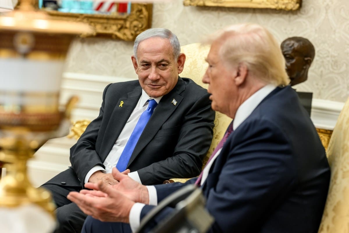 Netanyahu se disculpa con Catar por ataque a Hamas en su territorio; disculpa fue en presencia de Trump
