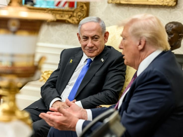 Netanyahu se disculpa con Catar por ataque a Hamas en su territorio; disculpa fue en presencia de Trump