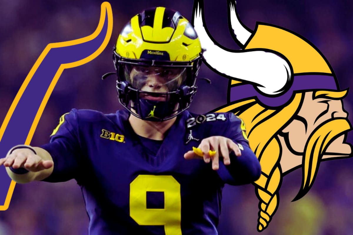 NFL: Vikingos de Minnesota muestran fuerte interés en el mariscal de campo de la universidad de Michigan J.J. McCarthy rumbo al draft 2024
