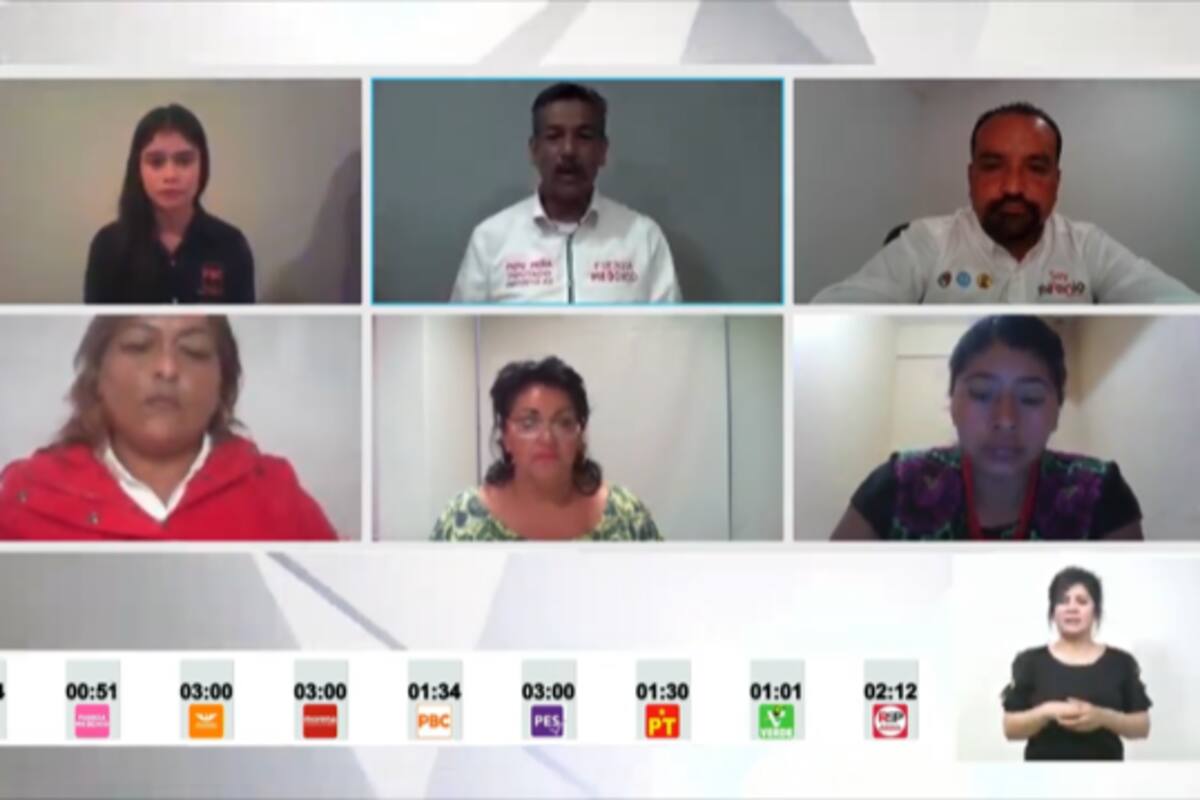 Debaten candidatos a la diputación por el distrito 12