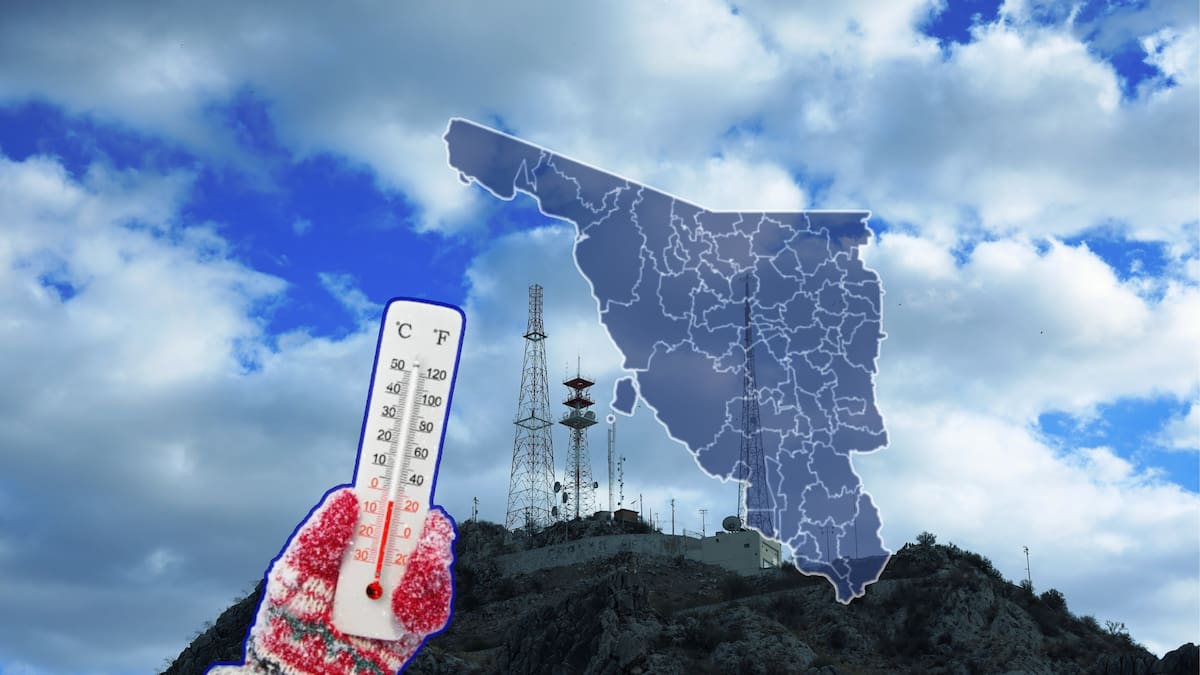 Frente frío traerá bajas temperaturas y vientos fuertes a Sonora. Foto: Especial